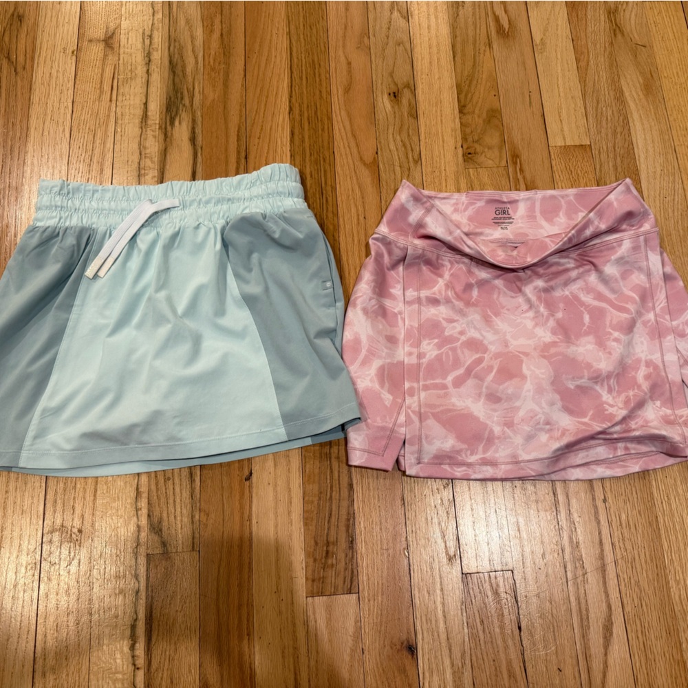 Two athleta girls skirts